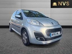 Silver Used 2013 Peugeot 107 Allure Hatchback | £2,495 (Fair price)