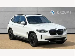 White Used 2021 BMW iX3 Comfort Edition SUV | £28,995 (Fair price)