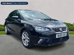 Black Used 2018 Seat Ibiza FR Hatchback | £9,600 (Fair price)