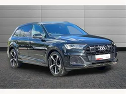 Daytona grey Used 2022 Audi Q7 Black Edition SUV | £45,795 (Fair price)