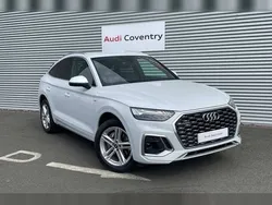 Glacier white metallic Used 2022 Audi Q5 Sportback S-Line SUV | £33,480 (Super price)