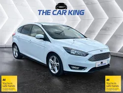 White Used 2016 Ford Focus Titanium Hatchback | £5,680 (Fair price)