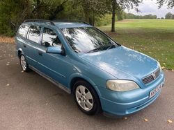 Blue Used 2003 Vauxhall Astra Elegance Estate | £1,495 (Expensive)