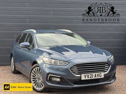 Blue Used 2021 Ford Mondeo Titanium Estate | £11,799 (Fair price)