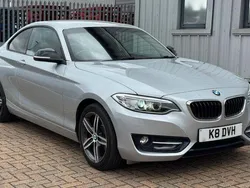Silver Used 2014 BMW 220 Sport Line Coupe | £7,500 (Fair price)