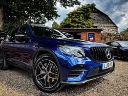 Blue Used 2019 Mercedes GLC250 Premium Plus SUV | £26,995 (A bit pricey)