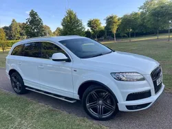 White Used 2013 Audi Q7 S-line plus SUV | £10,990 (Good price)