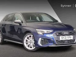 Blue Used 2021 Audi S3 Comfort Hatchback | £26,000 (Fair price)