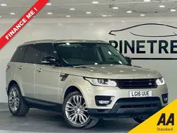 Gold Used 2016 Land Rover Range Rover Sport HSE Dynamic SUV | £18,399 (Good price)