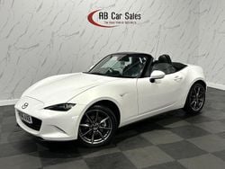 White Used 2017 Mazda MX5 Inclusive Cabriolet | £11,699 (Good price)