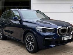 Blue Used 2022 BMW X5 M Sport SUV | £46,600 (Super price)