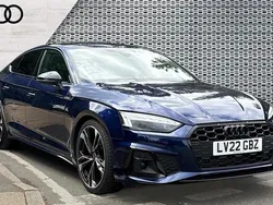 Blue Used 2022 Audi A5 Black Edition Coupe | £28,885 (A bit pricey)