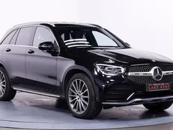 Black Used 2022 Mercedes GLC300 AMG Line Premium Estate | £31,674 (Fair price)