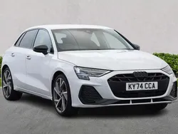 White Used 2024 Audi A3 Black Edition Hatchback | £31,133 (Expensive)