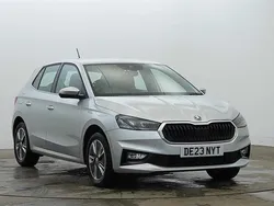 Brilliant silver metallic Used 2023 Skoda Fabia SE L Hatchback | £15,000 (A bit pricey)