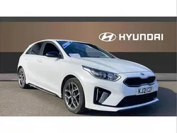 White Used 2021 Kia Ceed GT-Line Hatchback | £14,134 (Fair price)