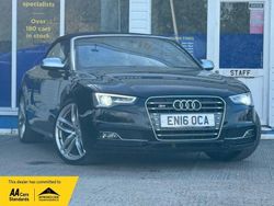 Black Used 2016 Audi S5 Cabriolet Design Cabriolet | £11,950