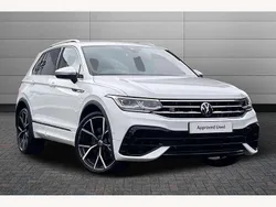 Pure white Used 2023 VW Tiguan R SUV | £37,895 (Fair price)