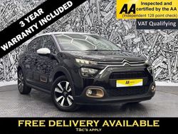 Black Used 2023 Citroën C3 PureTech Hatchback | £12,095 (Fair price)