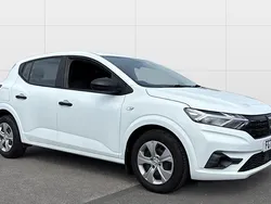 White Used 2021 Dacia Sandero Essentiel Hatchback | £9,176 (Fair price)