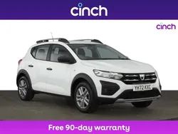 White Used 2022 Dacia Sandero Essentiel Hatchback | £10,789 (Fair price)