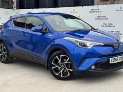 Blue Used 2018 Toyota C-HR Design SUV | £14,395 (Fair price)