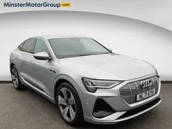 Silver Used 2021 Audi e-tron S-Line SUV | £22,590 (Good price)