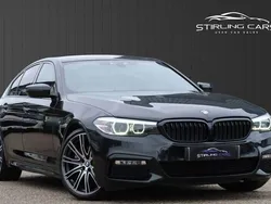 Black Used 2017 BMW 530 M Sport Sedan | £18,989 (Fair price)