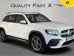 White Used 2020 Mercedes GLB220 AMG line SUV | £21,299 (Good price)