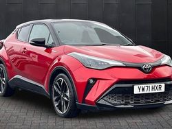 Red/black Used 2021 Toyota C-HR Sport SUV | £19,995 (Fair price)