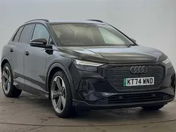 Black Used 2025 Audi Q4 e-tron Black Edition SUV | £32,980 (Expensive)