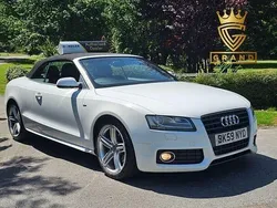 White Used 2009 Audi A5 Cabriolet S-Line Cabriolet | £4,995 (Expensive)