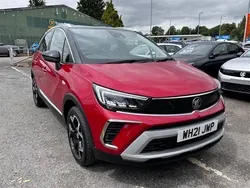 Red Used 2021 Vauxhall Crossland X Ultimate SUV | £10,995 (Fair price)
