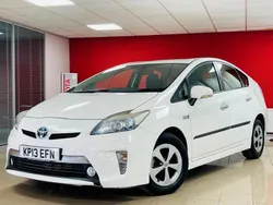 White Used 2013 Toyota Prius Plug-in Hybrid Hatchback | £9,490