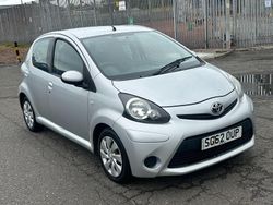 Silver Used 2012 Toyota Aygo Hatchback | £1,495 (Good price)