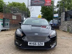 Black Used 2016 Ford Focus Titanium Hatchback | £7,250 (Good price)