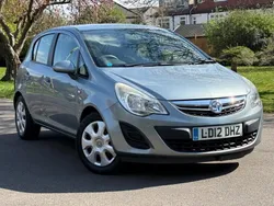 Silver Used 2012 Vauxhall Corsa Hatchback | £4,325 (Good price)