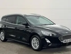 Black Used 2022 Ford Focus Titanium Estate | £15,134 (Fair price)