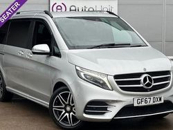 Silver Used 2018 Mercedes V250 AMG line MPV | £39,990 (A bit pricey)