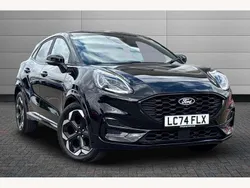 Black Used 2024 Ford Puma ST-Line X SUV | £23,295 (Expensive)
