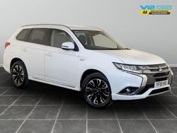 White Used 2018 Mitsubishi Outlander P-HEV Estate | £11,595 (Fair price)