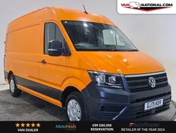 White Used 2021 VW Crafter Trendline Van | £17,450 (Good price)