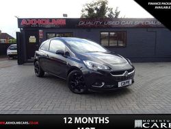 Black Used 2016 Vauxhall Corsa SRi Hatchback | £4,295 (Fair price)