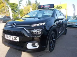 Black Used 2022 Citroën C3 PureTech Hatchback | £10,995 (Fair price)