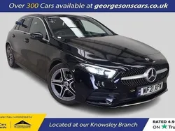 Black Used 2021 Mercedes A180 Executive Hatchback | £16,950 (Fair price)