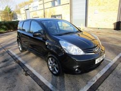 Black Used 2012 Nissan Note N-TEC MPV | £3,495 (Fair price)