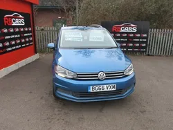 Blue Used 2016 VW Touran Family MPV | £9,295 (Fair price)