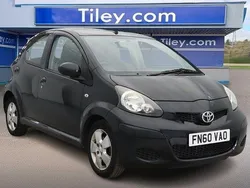 Black Used 2010 Toyota Aygo Hatchback | £3,990 (Expensive)