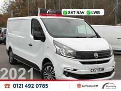 White Used 2021 Fiat Talento Van | £10,975 (Fair price)