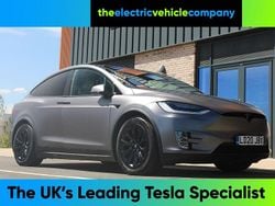 Red Used 2020 Tesla Model X Long Range AWD SUV | £36,995 (Expensive)